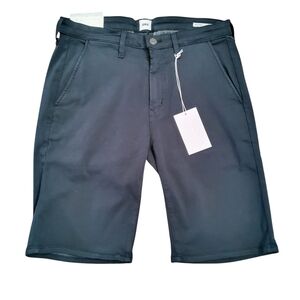 Edwin Men's Otis Chino Khaki Shorts Size 30 Navy Blue New